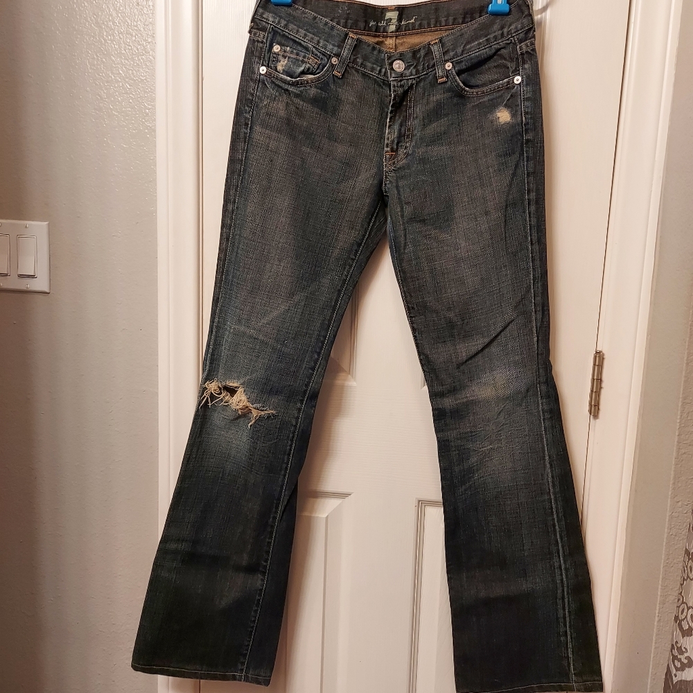 7 for all mankind bootcut jeans